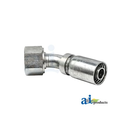 A & I Products HC-FFX45 Female Seal Lok - Swivel - 45 Elbow 3 x5 x1 A-FFX45-10-12
